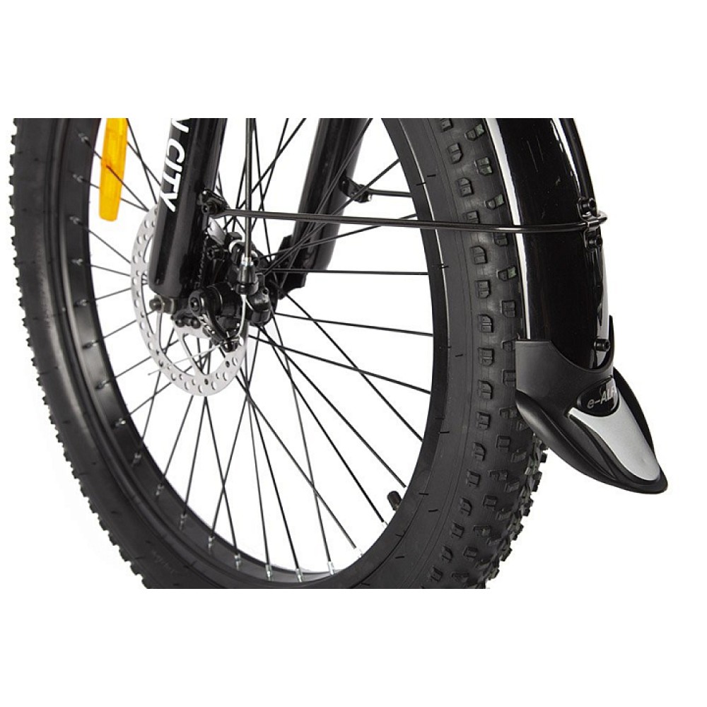 Электровелосипед велогибрид GREEN CITY e-ALFA LUX Черный 7