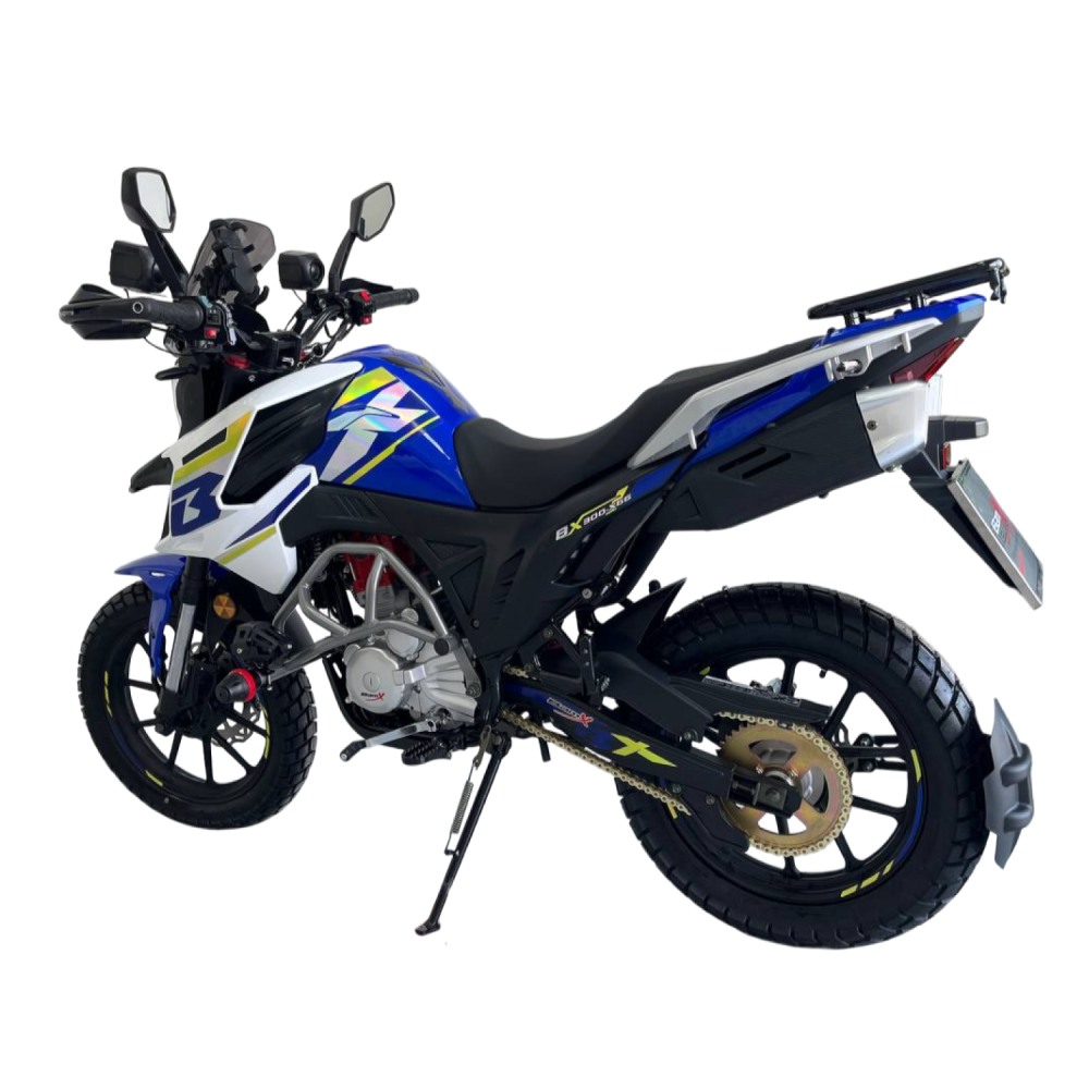 Мотоцикл туристический эндуро BamX BX300-X66 (водяное охл.) синий 1