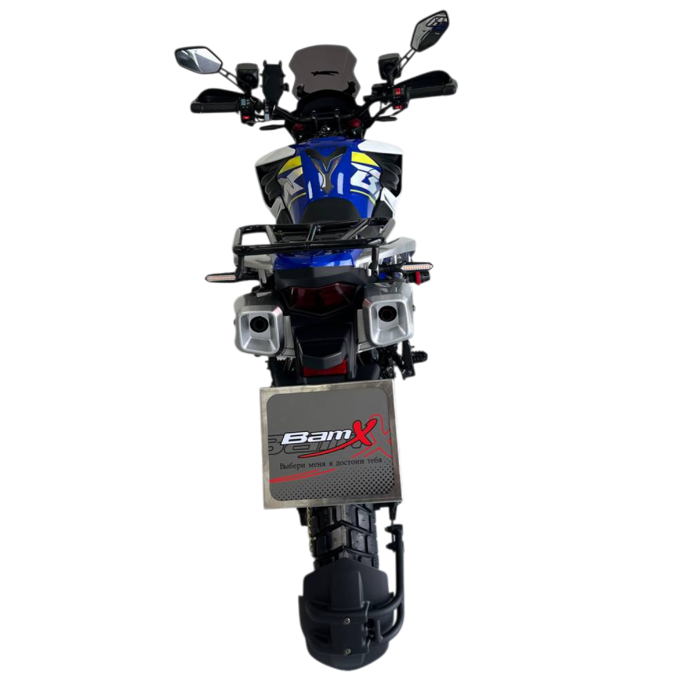Мотоцикл туристический эндуро BamX BX300-X66 (водяное охл.) синий 7