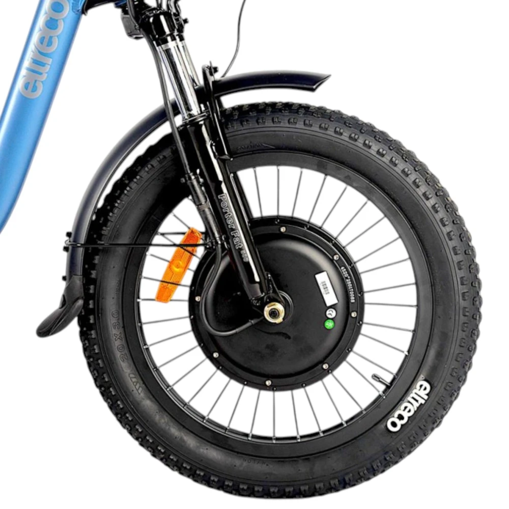 Электровелосипед электротрицикл Eltreco Porter Fat 700 Серебристый-матовый 7