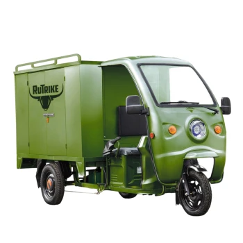  Грузовой электротрицикл Rutrike КАРГО 1500 60V1000W зеленый